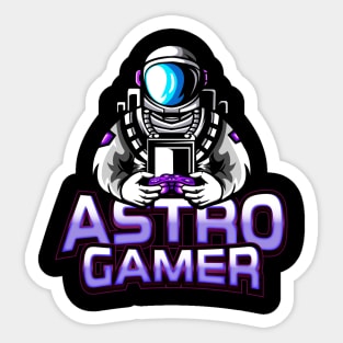 Astro Gamer Gaming Astronaut Esports Sticker